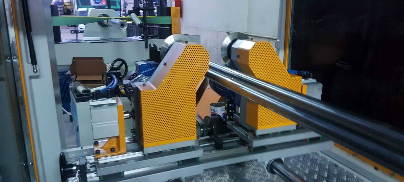 Çift bıçaklı spiral kağıt boru makineleri