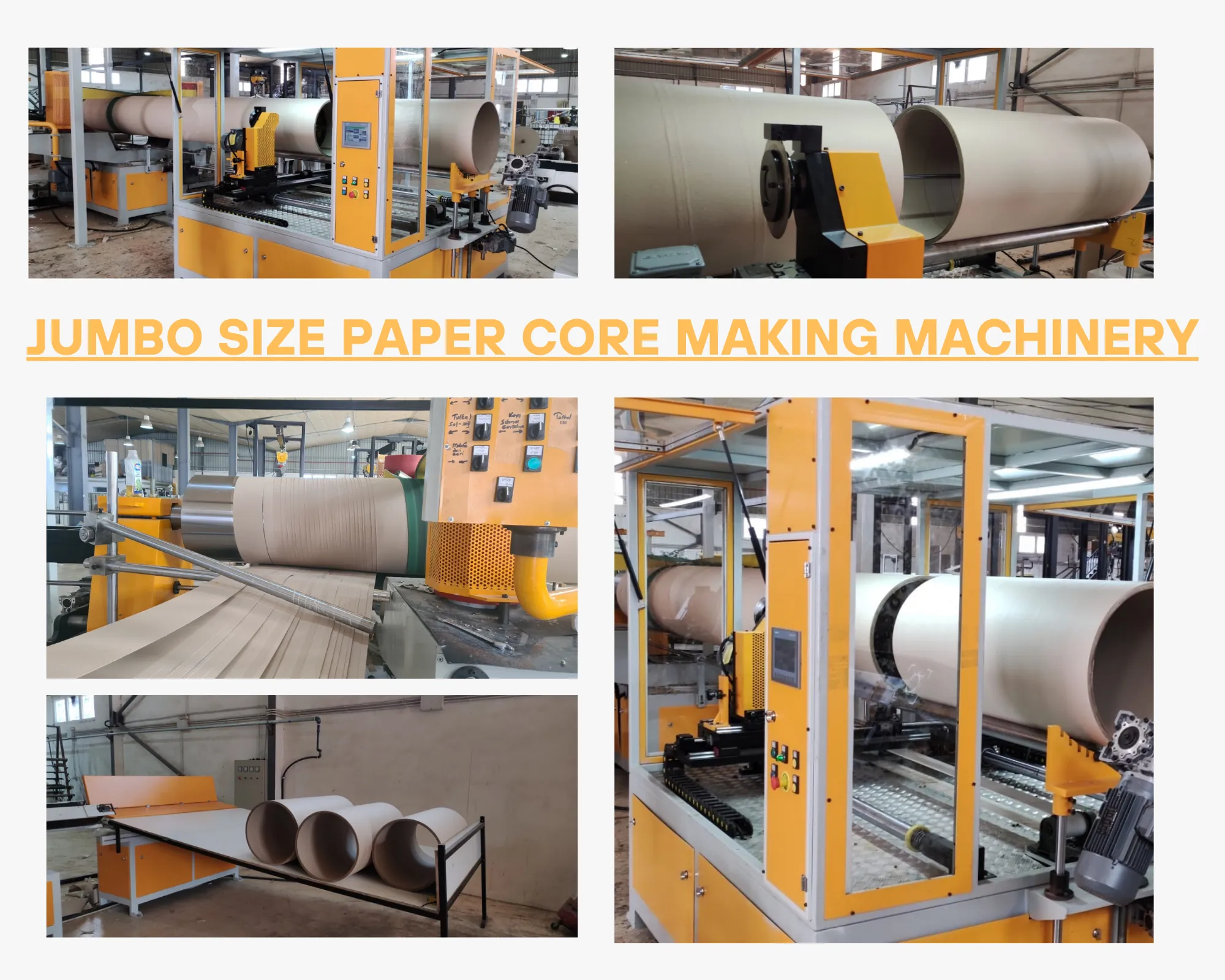 Jumbo Spiral Paper Tube Machine