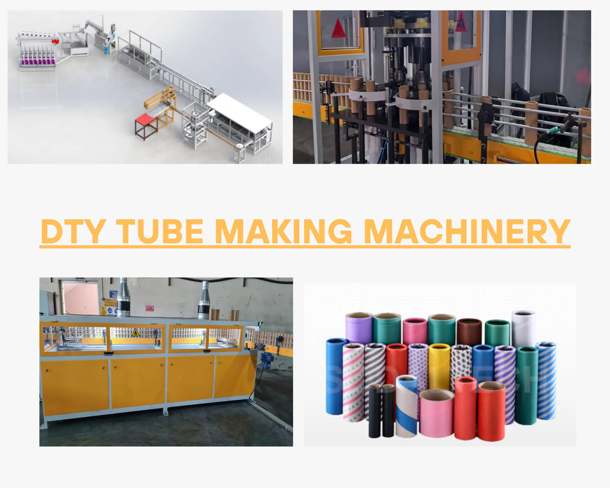 DTY Paper Tube Making Machine