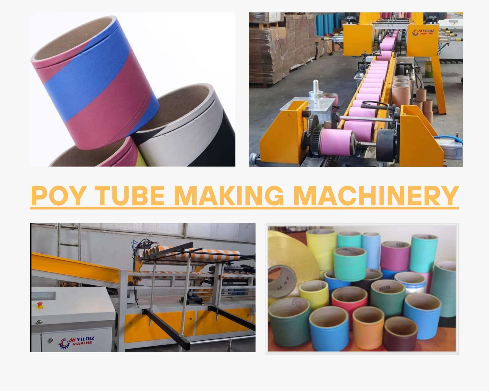 POY Paper Tube Making Machine