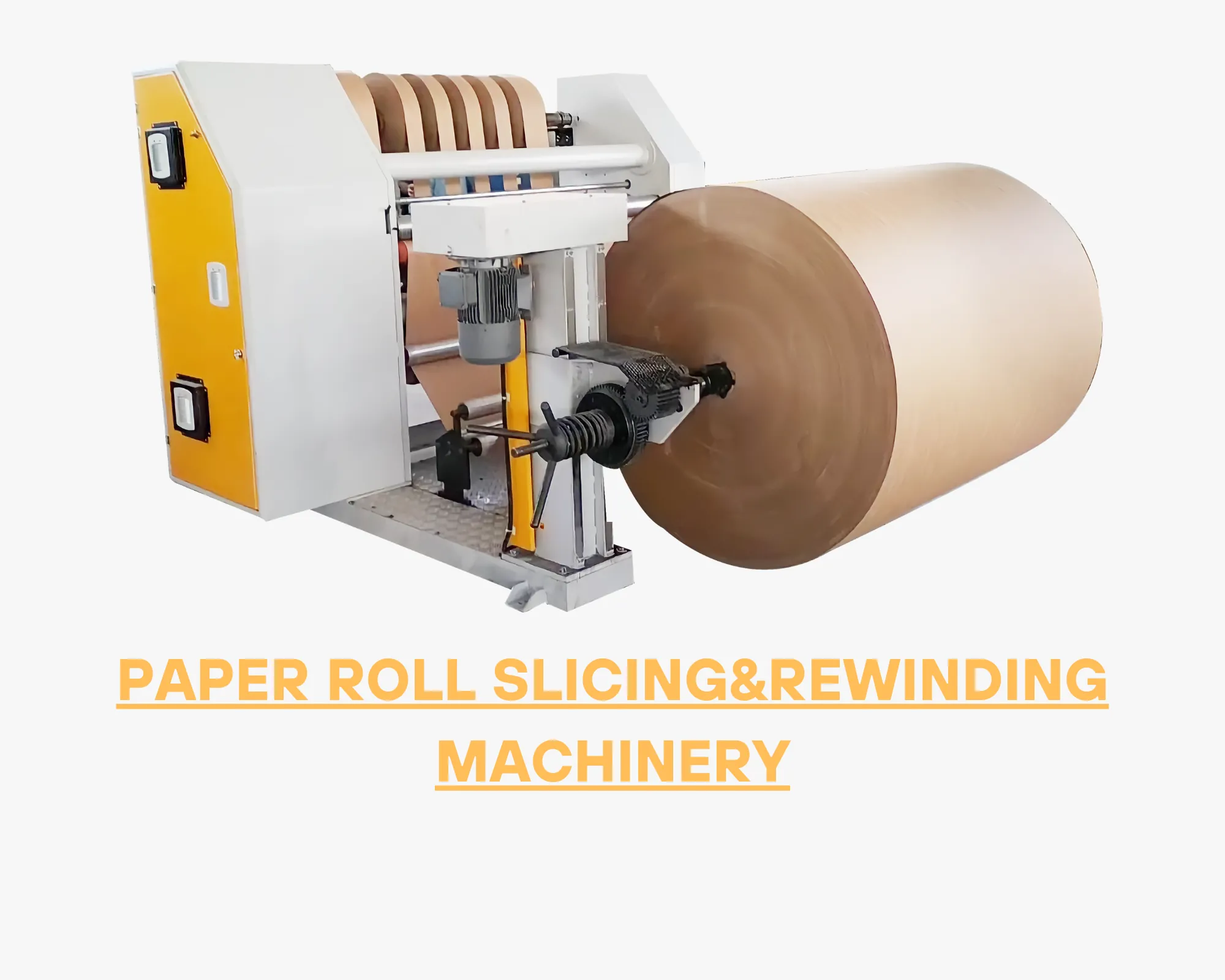 Paper Roll Slitting & Rewinding Machine